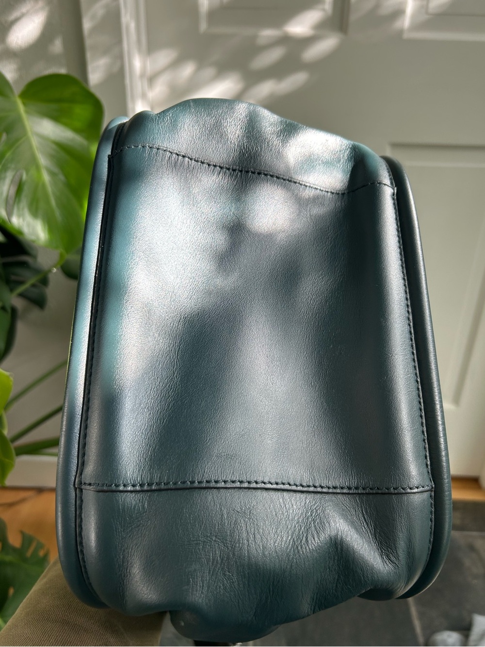 Proenza Schouler Large Rouched Leather Tote Bag - Picture 6 of 6